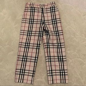 Girls Burberry pants